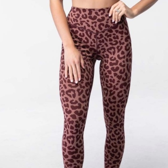 Balance Athletica Pants - Balance Athletica King Cheetah Dusk Size S